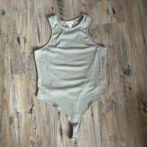 Open Edit Thong Bodysuit